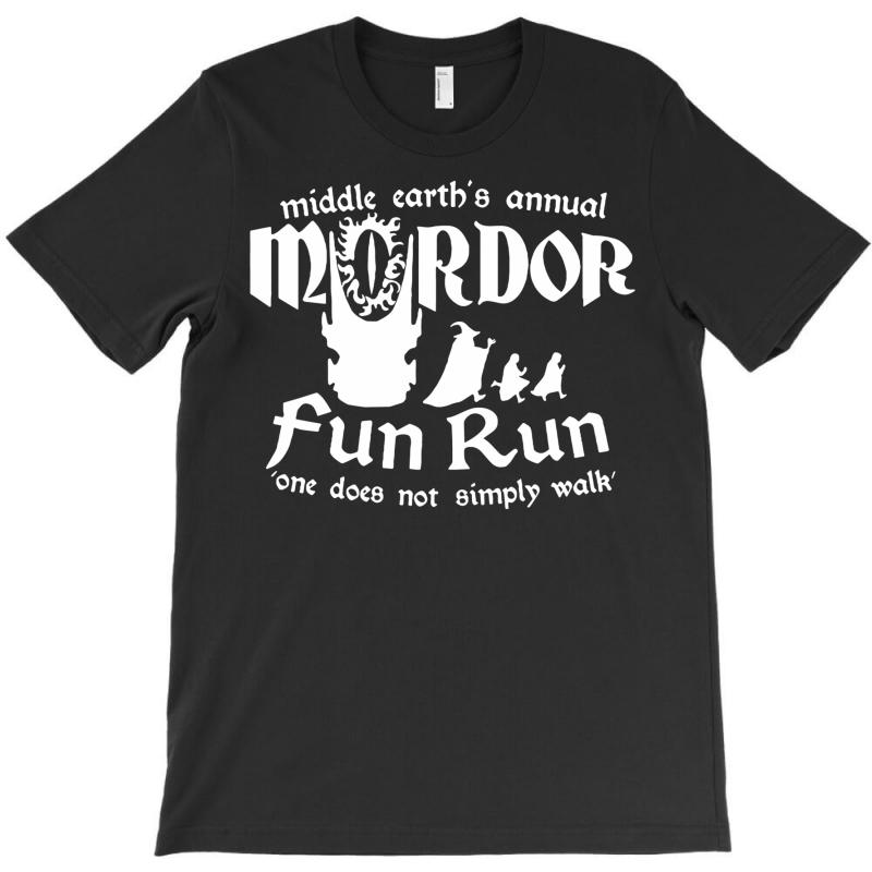 mordor run t shirt