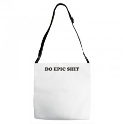 Tote bag Screen printed tote bag Cotton tote bag Reusable bag. DO EPIC SHIT black