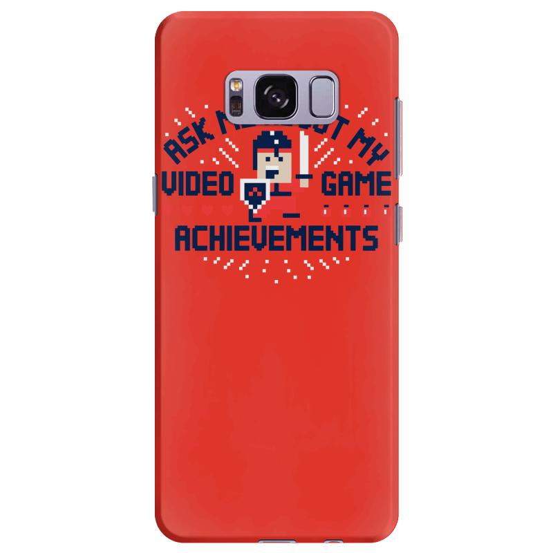 Custom Ask Me About My Video Game Achievements Samsung Galaxy S8 Plus Case By Rendi Artistshot Custom Ask Me About My Video Game Achievements Samsung Galaxy S8 Plus Case By Rendi Artistshot