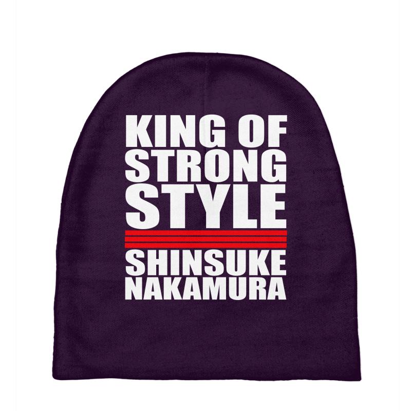Custom King Of Strong Style Shinsuke Nakamura Japan Baby Beanies By Andini Artistshot
