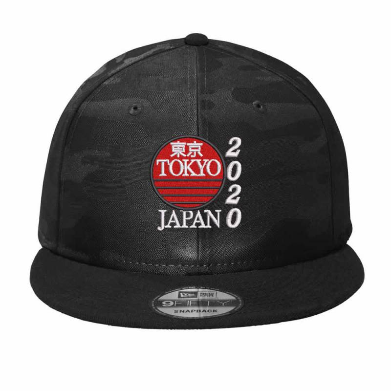 Tokyo Japan 2020 Camo Snapback | Artistshot
