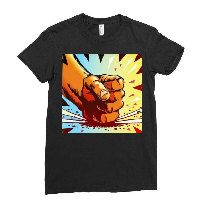 Slams Ladies Fitted T-shirt | Artistshot