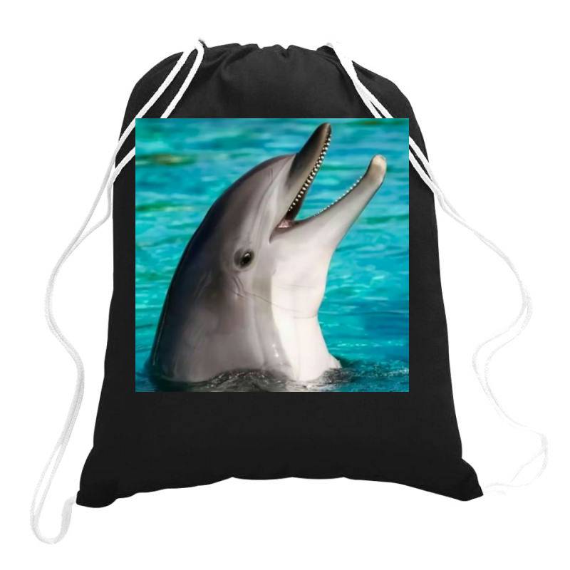 Dolphins Drawstring Bags | Artistshot