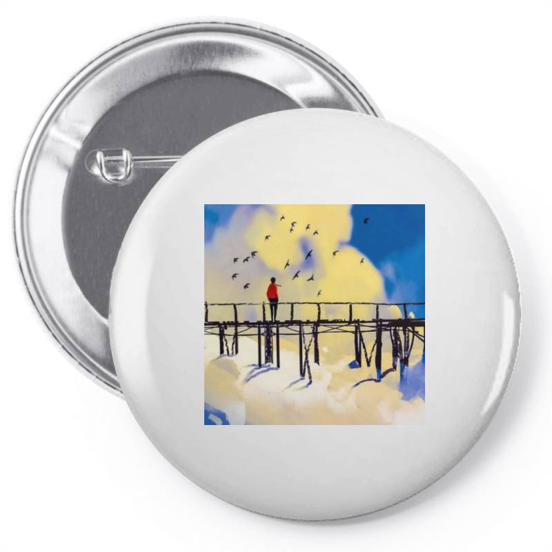 Damaged Pin-back Button | Artistshot