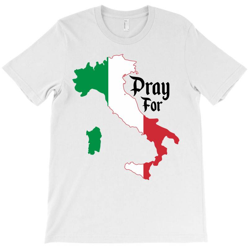 Pray For Italy For Light T-shirt | Artistshot