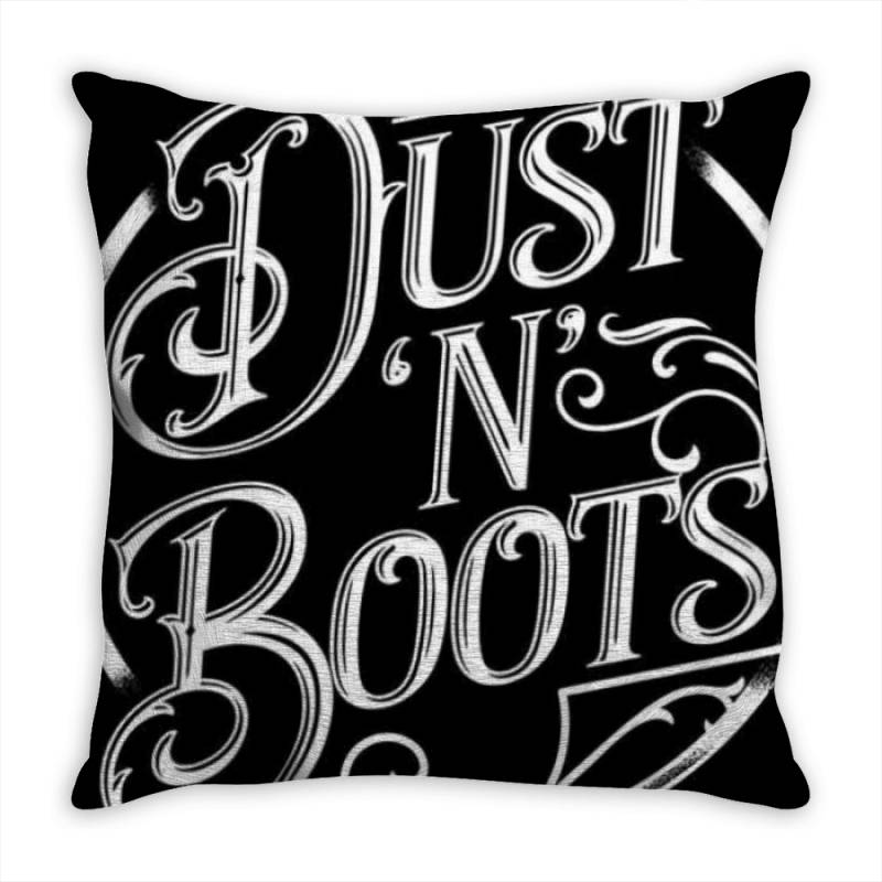 Boots Throw Pillow | Artistshot
