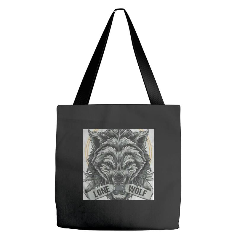 Lone Wolf Tote Bags | Artistshot