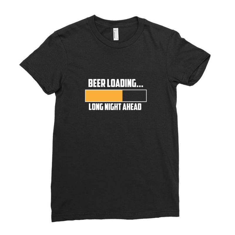 Beer Loading Ladies Fitted T-shirt | Artistshot