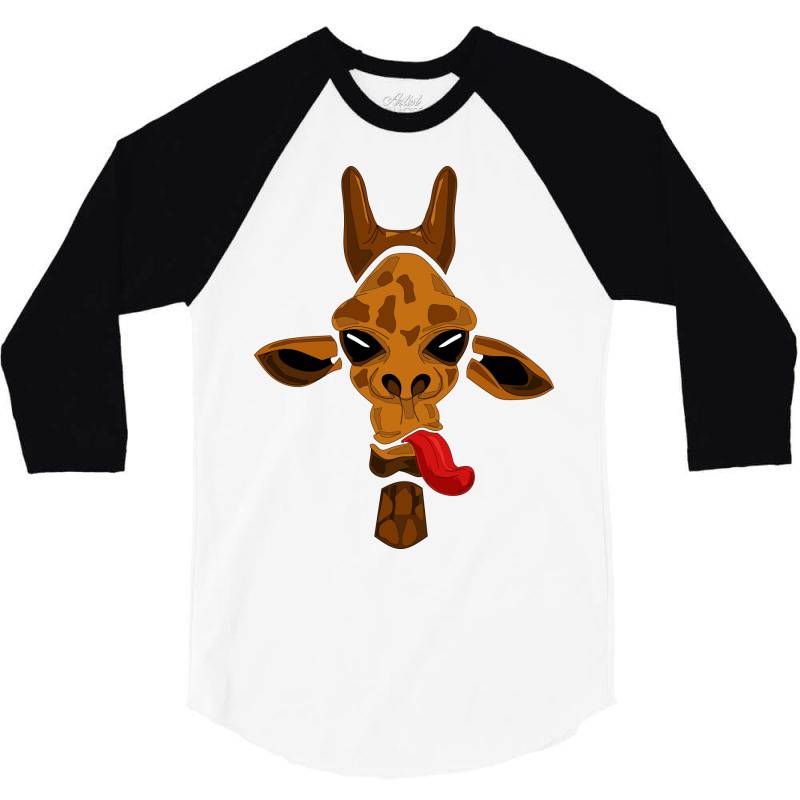 Giraffe 3/4 Sleeve Shirt | Artistshot