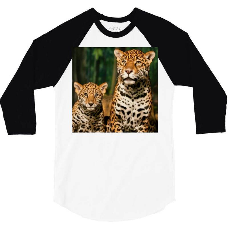 Leopard Mom 3/4 Sleeve Shirt | Artistshot