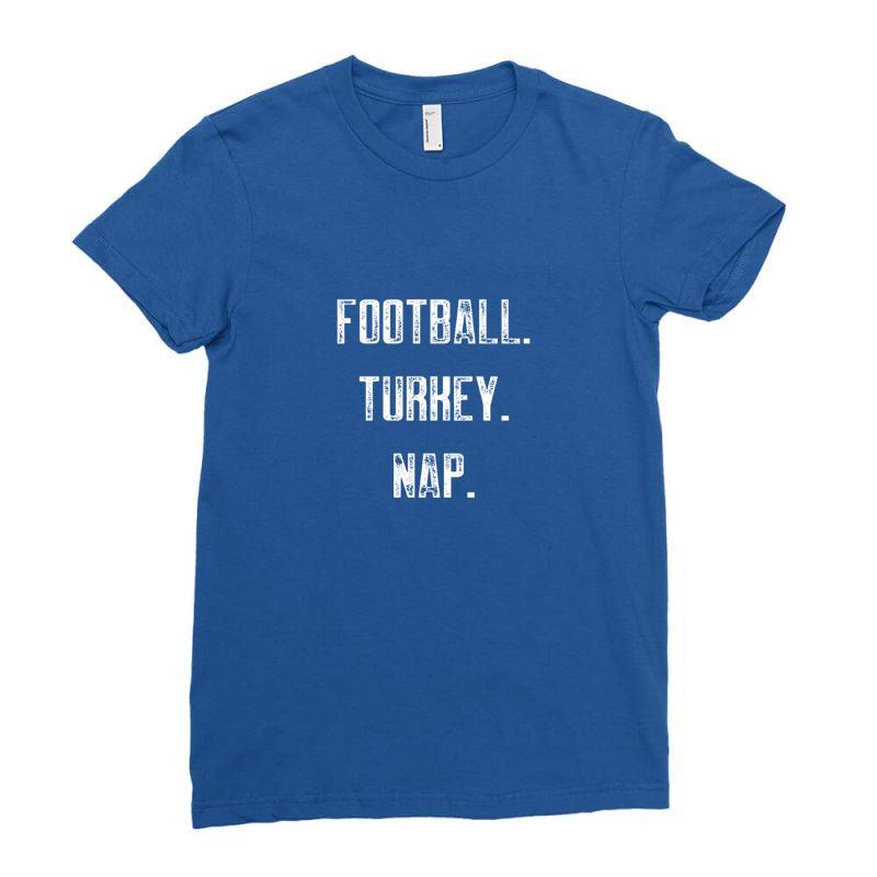Football Turkey Nap Ladies Fitted T-shirt | Artistshot