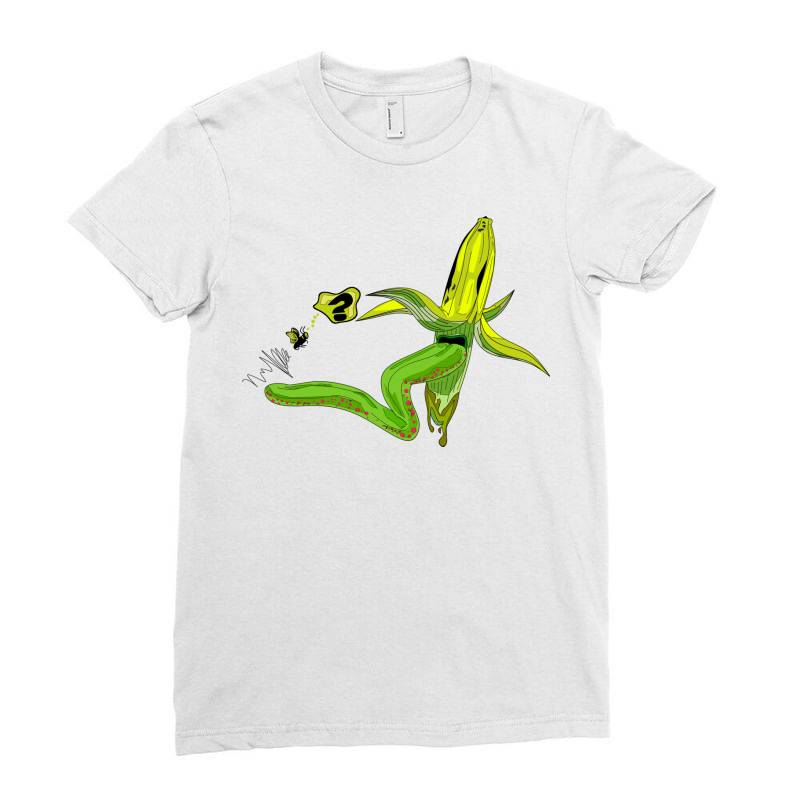 Monster Banana Ladies Fitted T-shirt | Artistshot