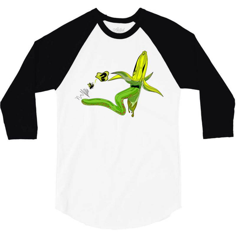 Monster Banana 3/4 Sleeve Shirt | Artistshot