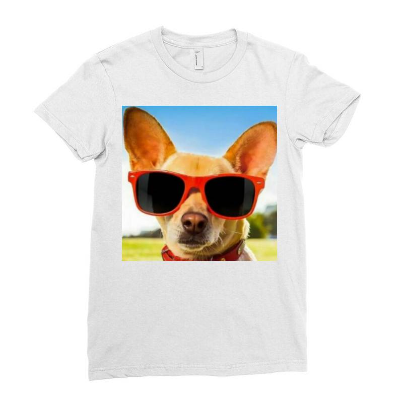 Cranky Dog Ladies Fitted T-shirt | Artistshot