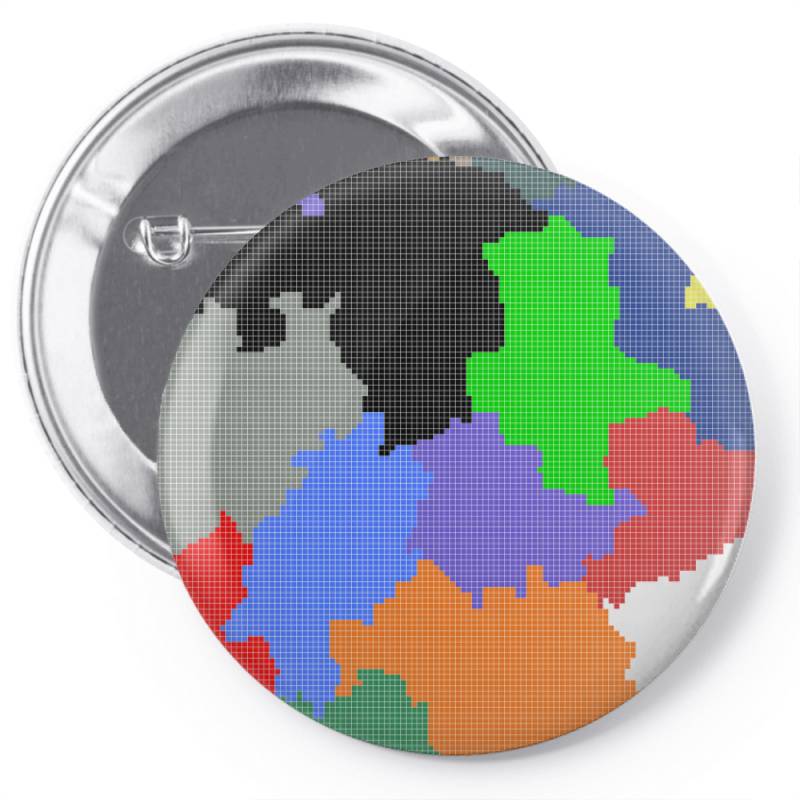 Germany Map Pin-back Button | Artistshot