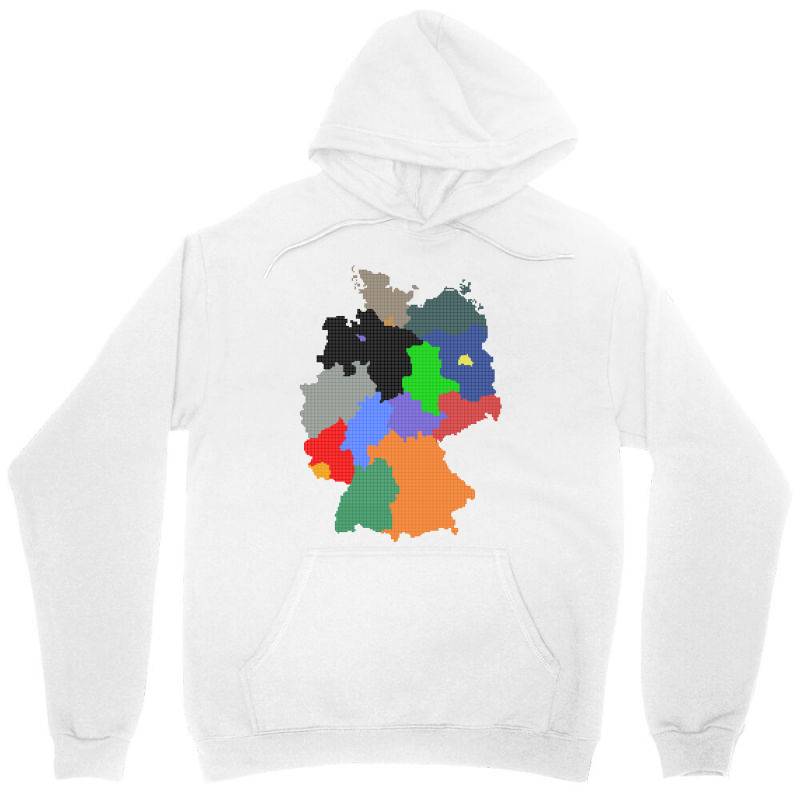 Germany Map Unisex Hoodie | Artistshot