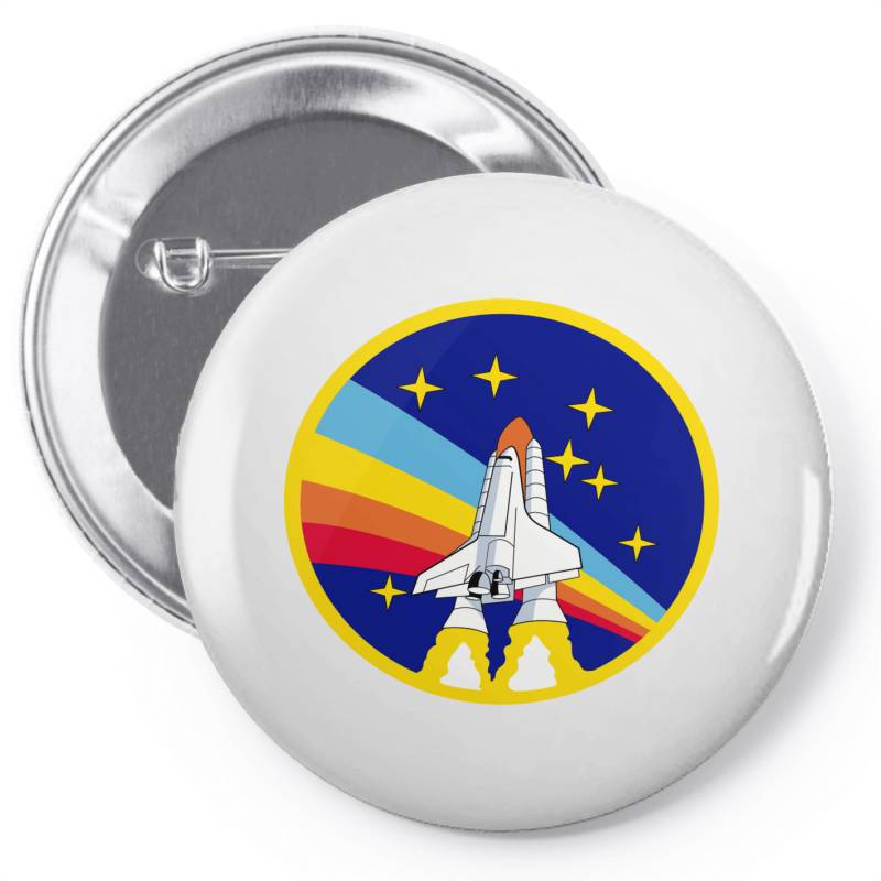Rocket Space Pin-back Button | Artistshot