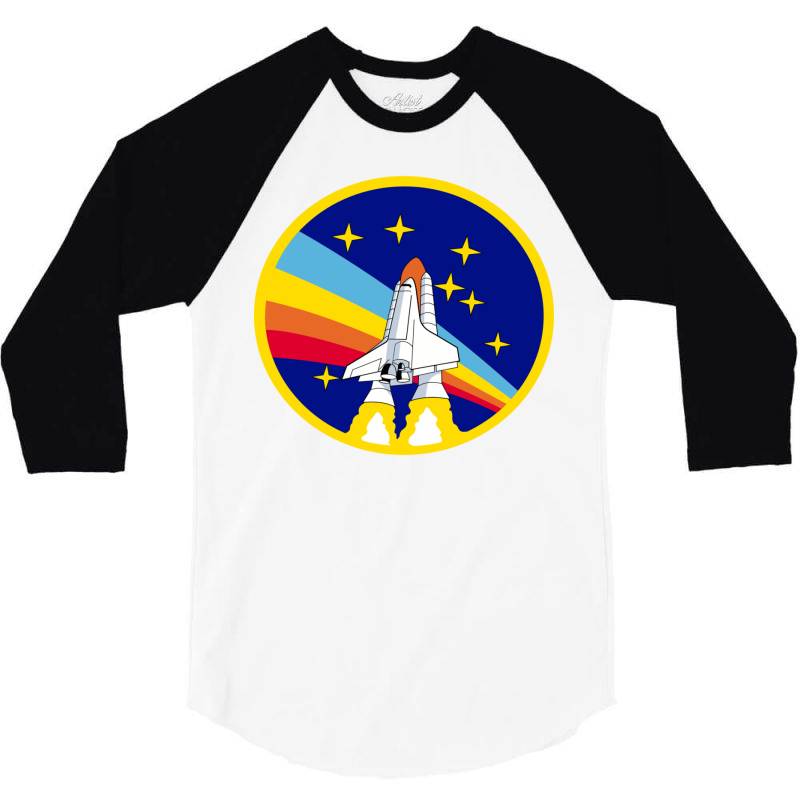 Rocket Space 3/4 Sleeve Shirt | Artistshot