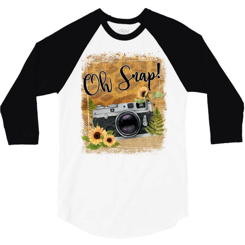 Oh Snap 3/4 Sleeve Shirt | Artistshot