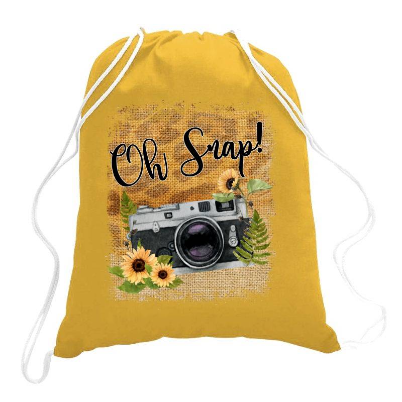 Oh Snap Drawstring Bags | Artistshot