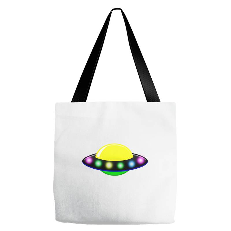 Rocket Astronaut Ufo Planets Space Tote Bags | Artistshot