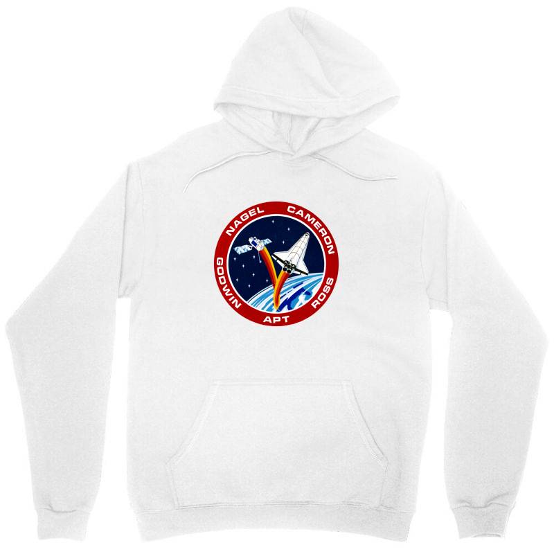 Space Shuttle Background Unisex Hoodie | Artistshot