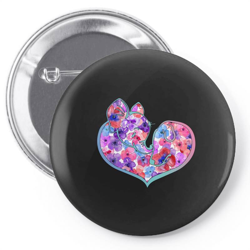 Elephant And Dog Pin-back Button | Artistshot