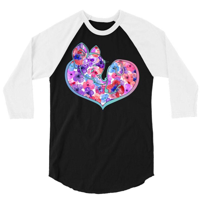 Elephant And Dog 3/4 Sleeve Shirt | Artistshot