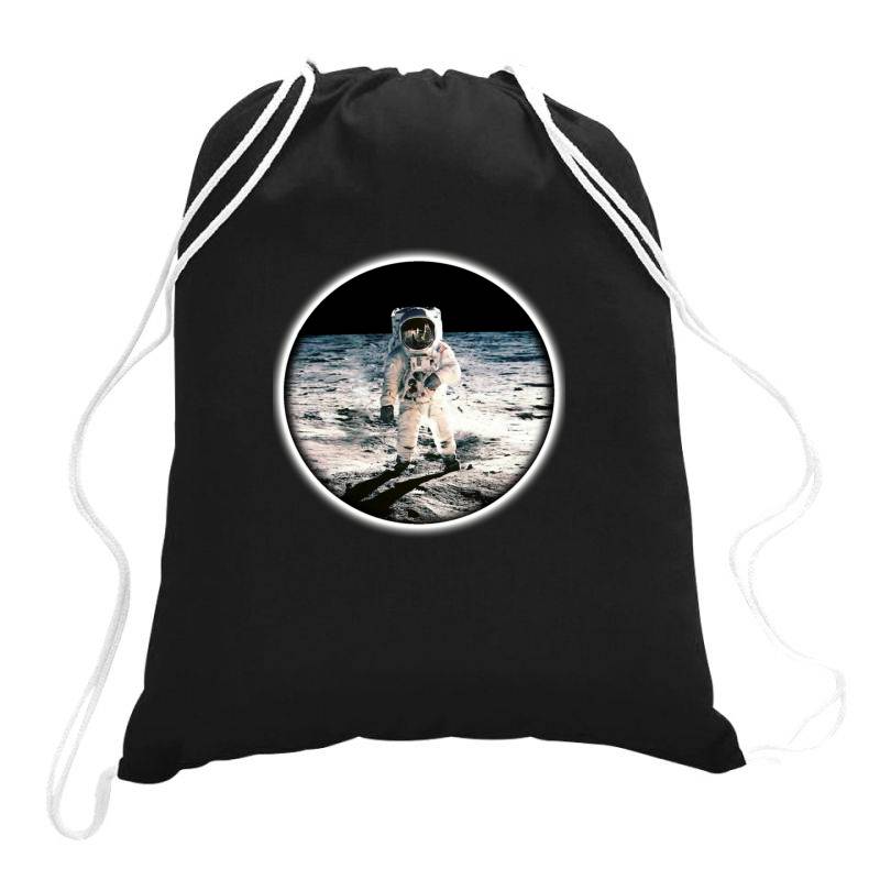 Astronaut Apollo Drawstring Bags | Artistshot