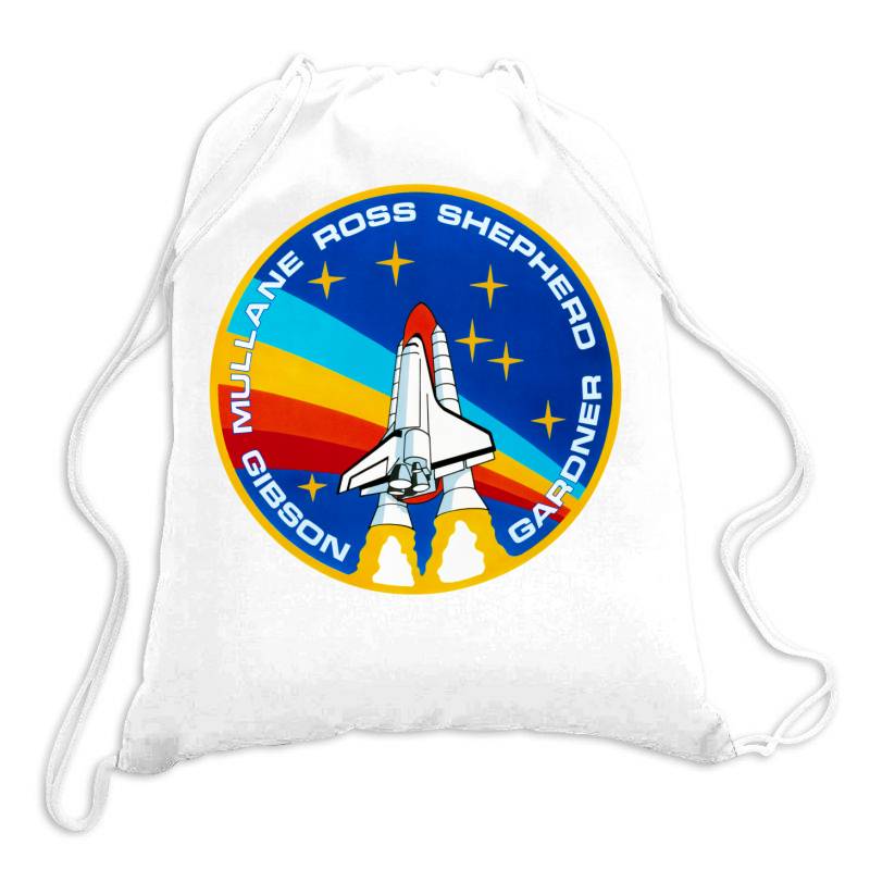 Space Shuttle Program Drawstring Bags | Artistshot
