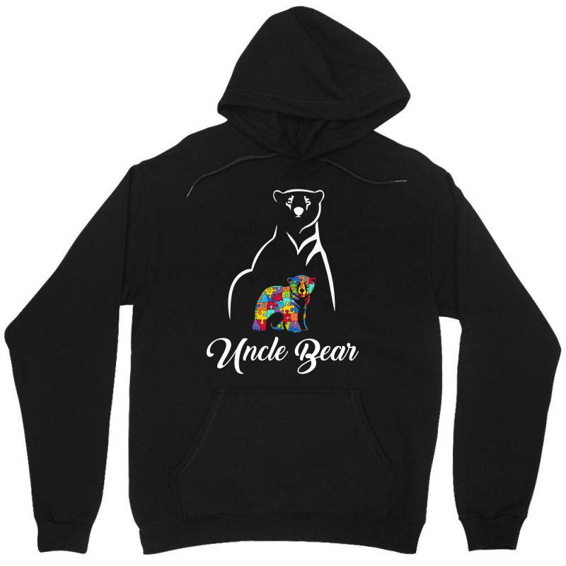 Uncle Bear White Unisex Hoodie | Artistshot