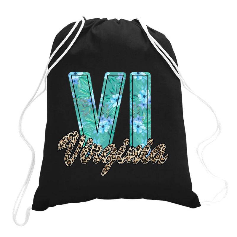 Virginia Drawstring Bags | Artistshot