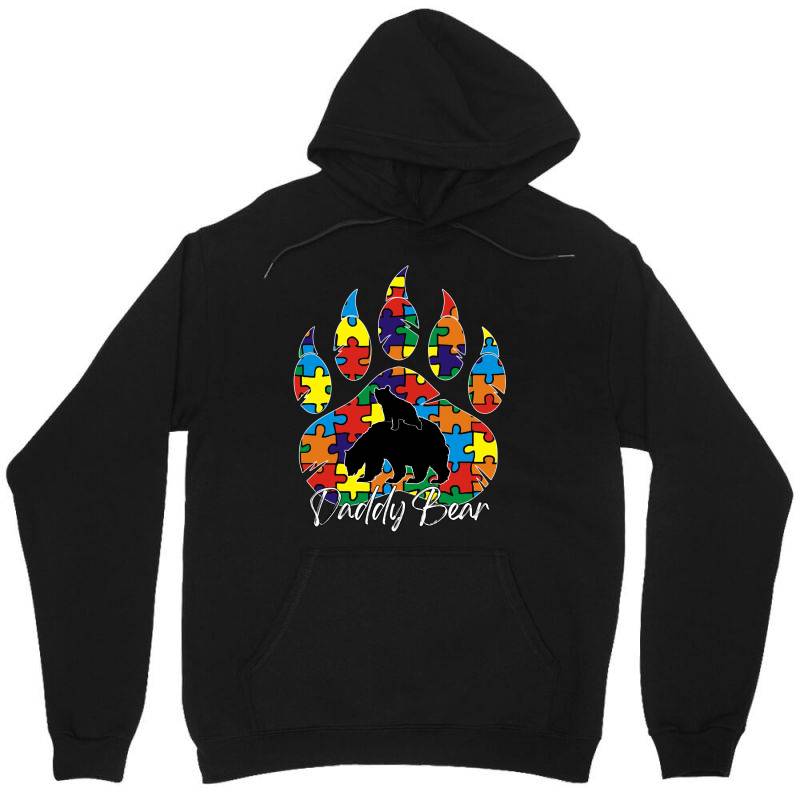 Daddy Bear Autism Awareness Day Unisex Hoodie | Artistshot