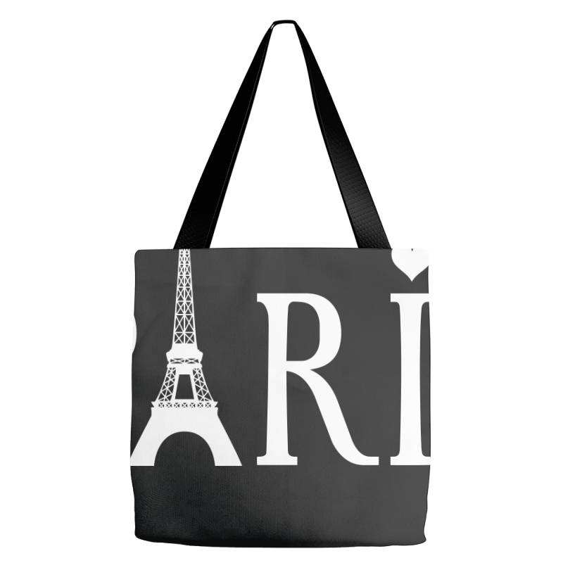 Custom Paris Tote Bags By Estore Artistshot