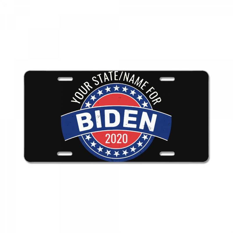 Custom Joe Biden 2020 License Plate By Balprut Store Artistshot
