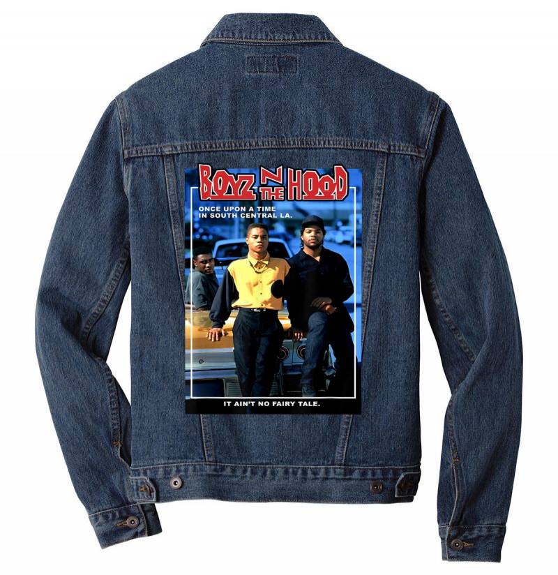 Custom Boyz N The Hood Men Denim Jacket By Balprut Store Artistshot