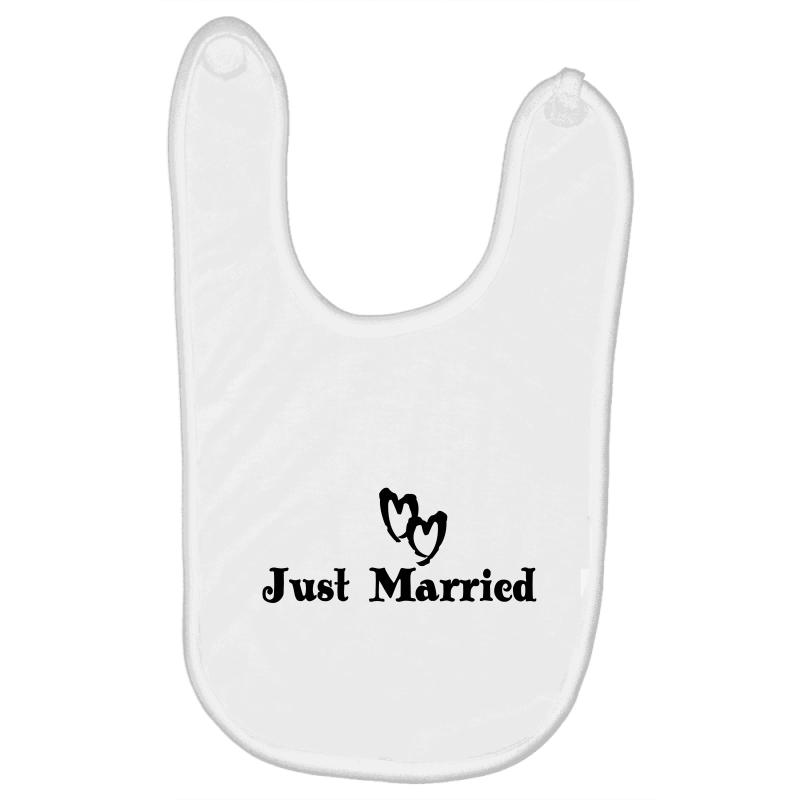 bride and groom bibs