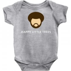 bob ross baby onesie